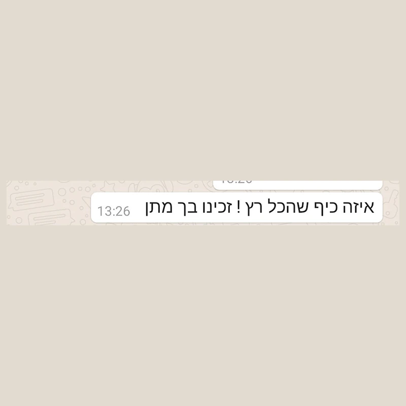 המלצת לקוח 2